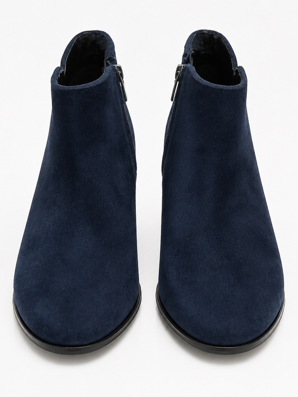 Sam Edelman Navy Suede Booties size 6